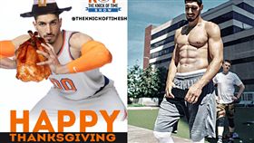 坎特感謝擁有腹肌　遭隊友一句話嗆爆 
NBA,紐約尼克,Enes Kanter,感恩節,防守 
翻攝自推特