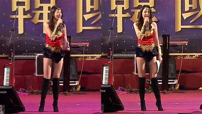 許淑華化身「神力女超人」　挺韓國瑜