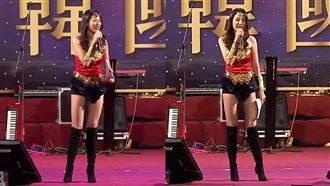 許淑華化身「神力女超人」　挺韓國瑜