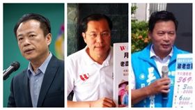 吳育仁、翁章梁及吳芳銘3人（合成圖／臉書、中央社）