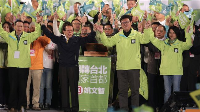 姚文智孤單？謝長廷：他將與選民追夢