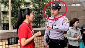 劉樂妍遭警方口頭警告不得再犯，當場嚇傻。（圖／記者蔡世偉攝影）