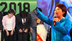 林佳龍、盧秀燕／中央社