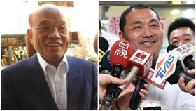 侯友宜、蘇貞昌／中央社