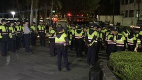 丁守中赴北院提告　上百警力戒備