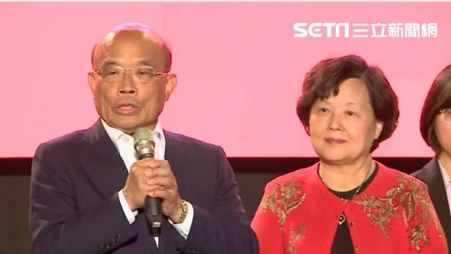 敗選不失志　蘇貞昌：繼續為台灣衝