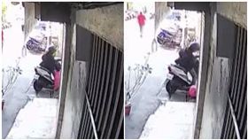 垃圾,門口,騎士,腐爛神(圖/翻攝自爆料公社)