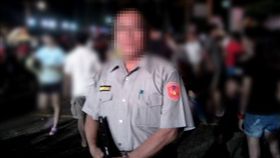 屏東縣警局恆春警分局勤務中心主任羅德慶／翻攝自當事人臉書