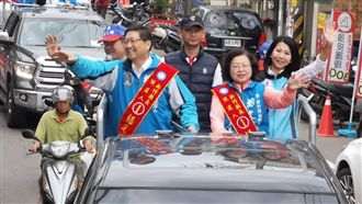 車隊謝票　楊文科：將組戰鬥內閣！