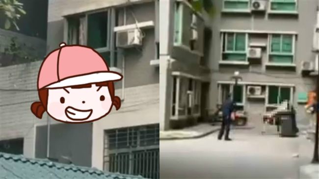 東窗事發急逃亡！小王裸掛窗外慘墜樓