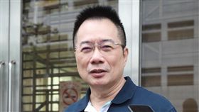 中影案　蔡正元高院出庭（1）前立委蔡正元（圖）被控擔任中影董事長期間涉背信案，16日下午至台灣高等法院出庭。中央社記者裴禛攝　107年10月16日