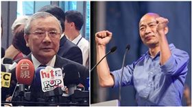 中油董座戴謙、準高雄市長韓國瑜（合成圖／翻攝自韓國瑜臉書、中央社）