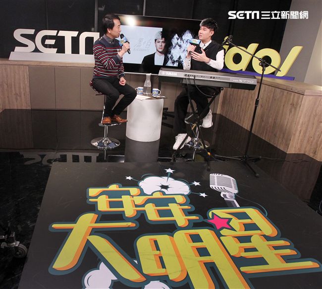 張與辰安安大明星。（記者邱榮吉/攝影）