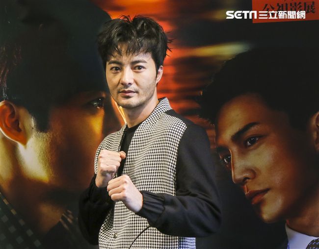 公視新創電影「完美正義」主演古斌。（記者林士傑/攝影）