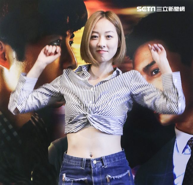 公視新創電影「完美正義」夏語心。（記者林士傑/攝影）