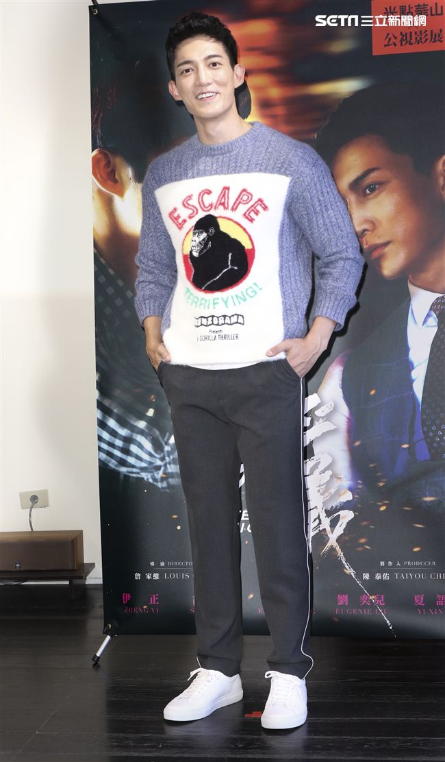 公視新創電影「完美正義」王家梁。（記者林士傑/攝影）