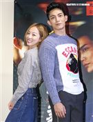 公視新創電影「完美正義」主演王家梁、夏語心。（記者林士傑/攝影）