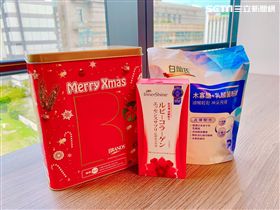 白蘭氏聖誕Party禮盒(業配)(圖/業務拍攝)