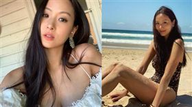 她不僅熱愛澳洲陽光，酷愛在海灘曬泳裝辣照。（圖／翻攝自孫芸芸IG）