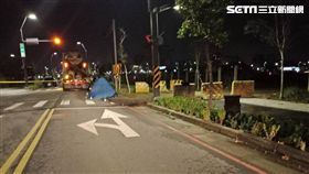 護理師,預拌車,爆頭,台中,翻攝畫面