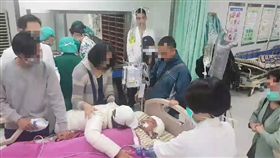 桃園,長庚,國道警,器捐,媽媽,手術（圖／翻攝畫面）