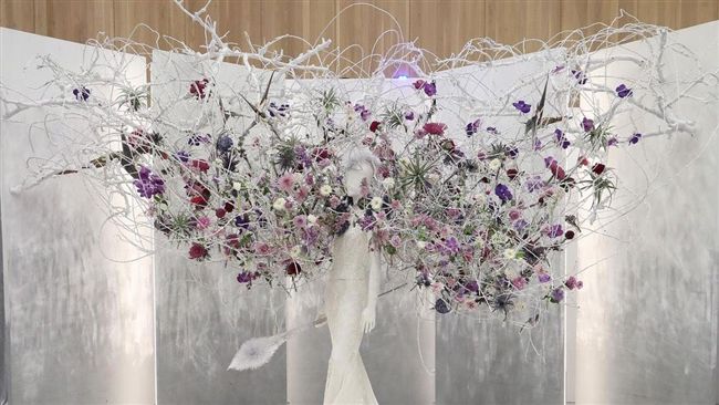 花博花舞館人體花飾賽　蘭花之美奪冠