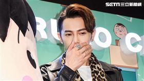 汪東城整場活動都能用氣音回答問題。（圖／記者林士傑攝影）