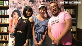 曾珮瑜、大A、導演葉天倫對愛情的想法大不同。（圖／青睞影視
提供）