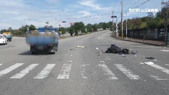 7旬老翁未待轉　打噴嚏停路中遭撞飛