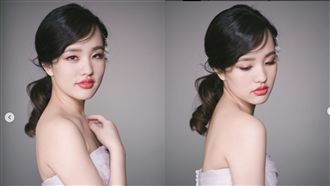 「你要娶我嗎？」韓冰甜美婚紗照曝光