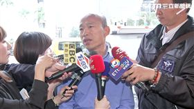 韓國瑜28日到台北受訪,新聞台