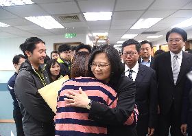 民進黨黨工送別蔡英文（2）