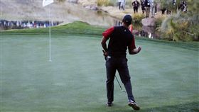 ▲伍茲與米克森的單挑。（圖／美聯社／達志影像）