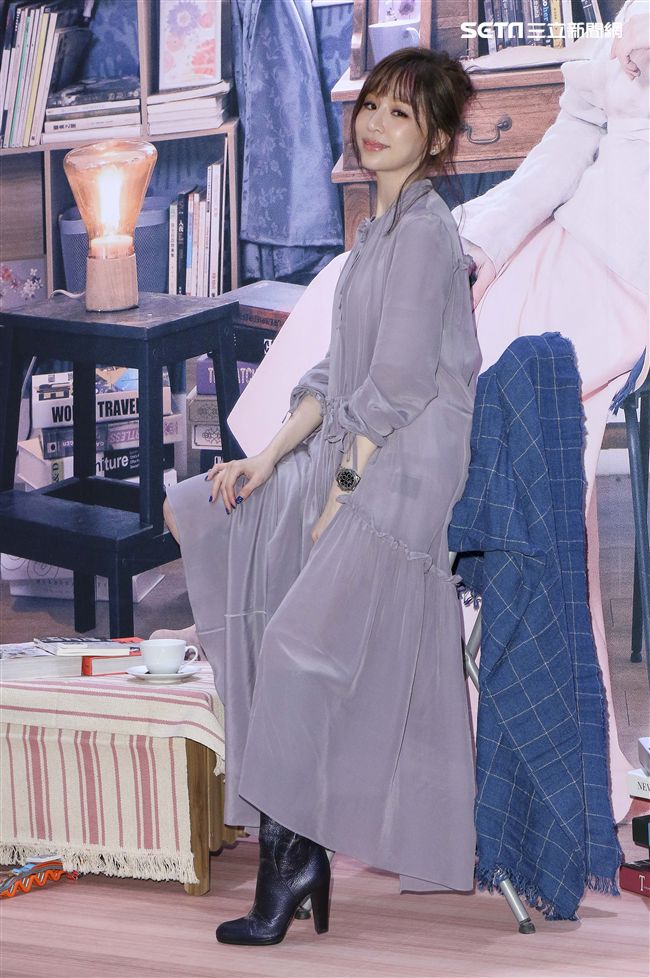 王心凌Cyndi睽違三年再度發行新專輯。（記者林士傑/攝影）