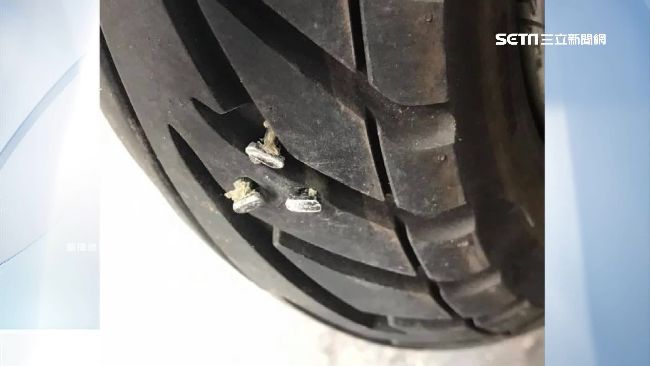 他見輪胎插3鐵釘　機車行：惡意破壞