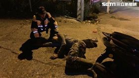 虎頭蜂,夜釣,螫死,花蓮,翻攝畫面