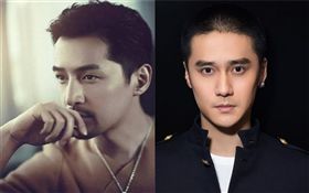 蔣勁夫、胡歌。(翻攝微博)