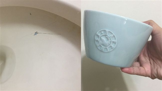 瓷碗撞破馬桶超扯　但他這動作網歪樓