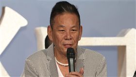 華視47週年台慶暨台慶專刊發表會藝人龍劭華致詞。（記者林士傑/攝影）