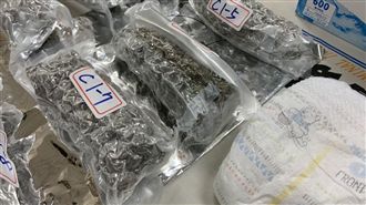 小熊維尼混毒品！警攔截8百萬元大麻