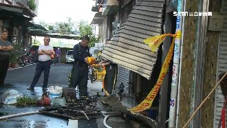 民宅氣爆鐵門炸開　鄰嚇：以為大地震