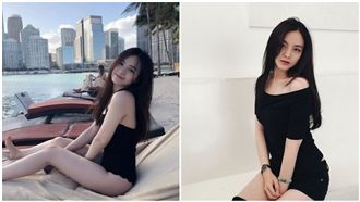 陳思妤辣秀泳裝照　長腿美尻網友暴動