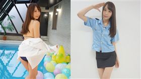 （圖／翻攝自希崎ジェシカ推特）日本,AV女優,優希崎潔西卡,攝影師,偷舔