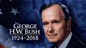 老布希過世（圖／翻攝自推特）