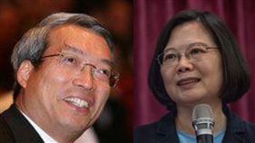 謝金河、蔡英文合成，臉書，資料照