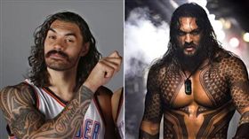 超像！退休老將萬聖節扮…雷霆亞當斯
Scot Pollard,Steven Adams,水行俠,萬聖節
翻攝自推特