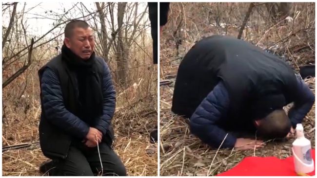 曾4度判死…冤獄男回鄉祭父：兒不孝
