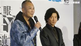 木村拓哉今天記者會上一開始還殺氣騰騰。（圖／記者林士傑攝影）