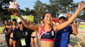 中谷香織在台灣度31歲生日。（圖／大會提供）