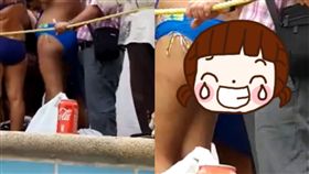 排隊,投票,民怨,比基尼,辣妹,搭帳棚,氣氛　圖／翻攝自YouTube